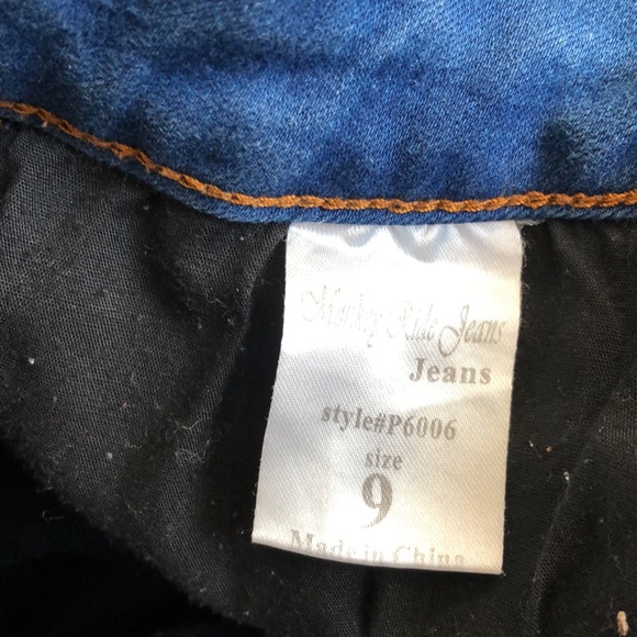Women’s size 9 monkey ride blue jeans style number P6006 - Picture 9 of 14